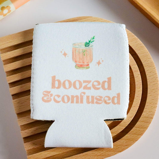 Boozed and Confused Bachelorette Koozie