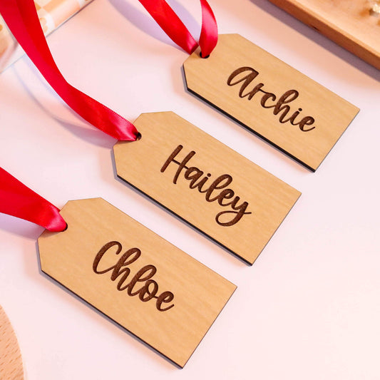 Personalized Christmas Stocking Tag