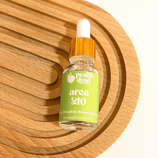 AREA 210 San Antonio Basketball Alien Car Freshie Scent Drops