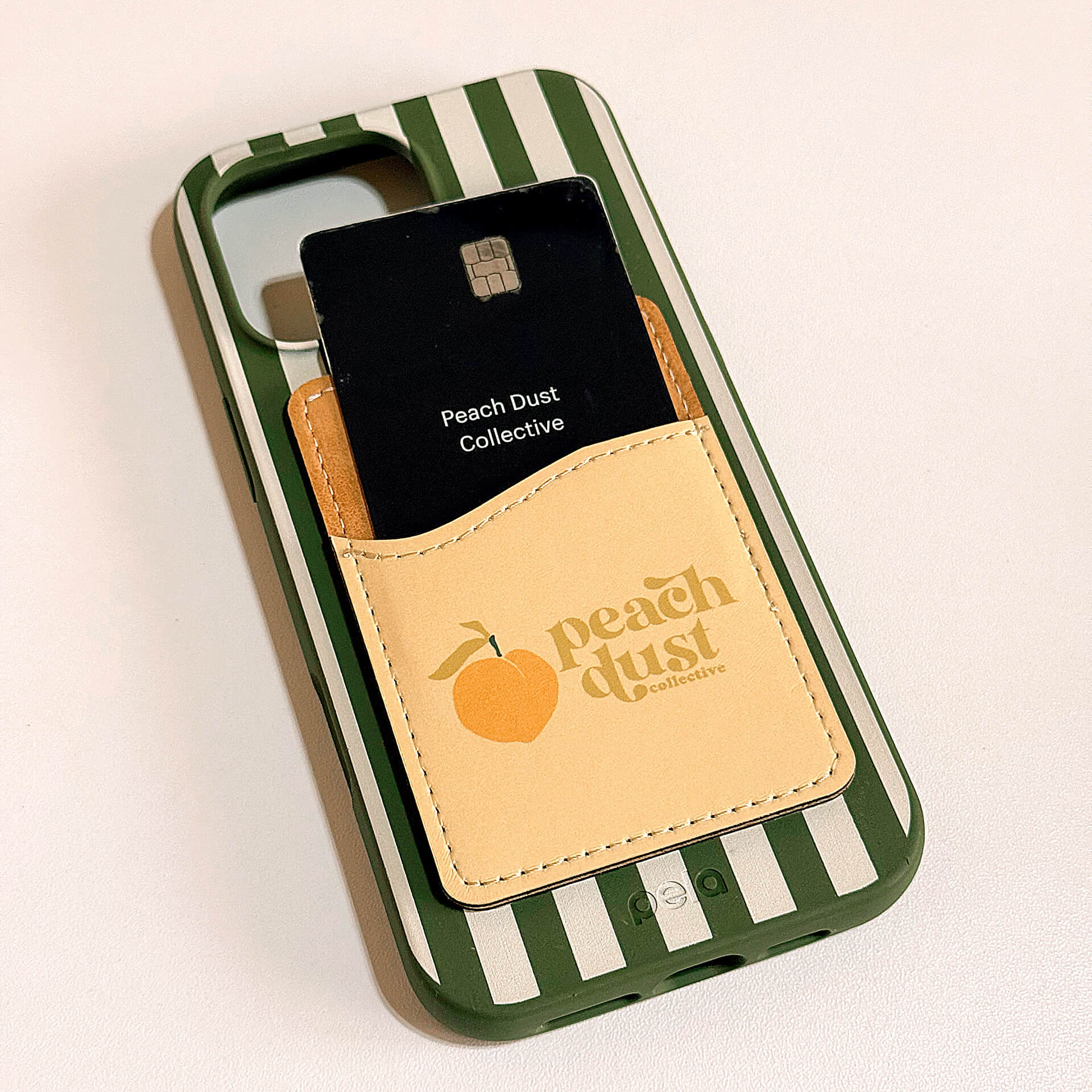 Custom Business Logo Phone Wallet Business Card Holder